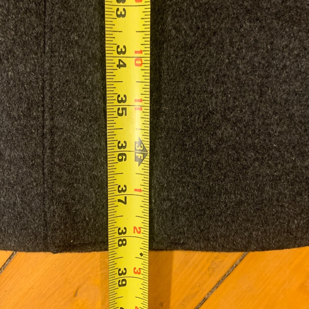 IKE BEHAR CASHMERE WOOL BLEND GRAY TOPCOAT - Picture 11 of 13